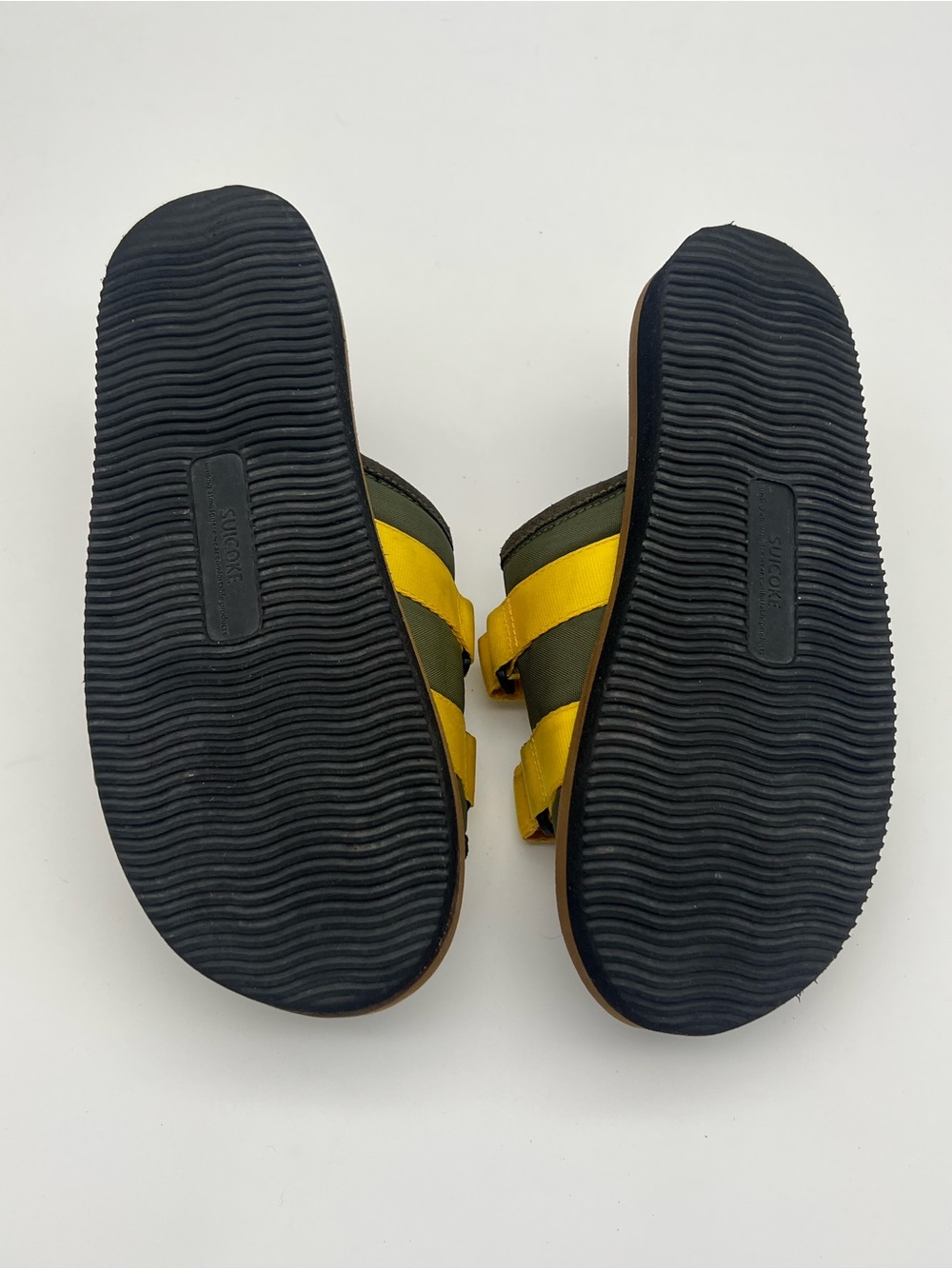 Suicoke Moto cab olive brown Nylon sandals Men’s size 8 Women’s size 10 shoes - Picture 11 of 16